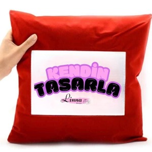 Kişiye özel baskılı yastık kılıfı