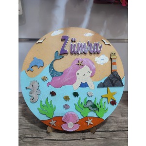 Kişiye Özel Ahşap İsimlik